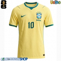 Maglie da calcio Brasile Vinicius Junior #10 Prima Maglia Mondiali 2026  Manica Corta